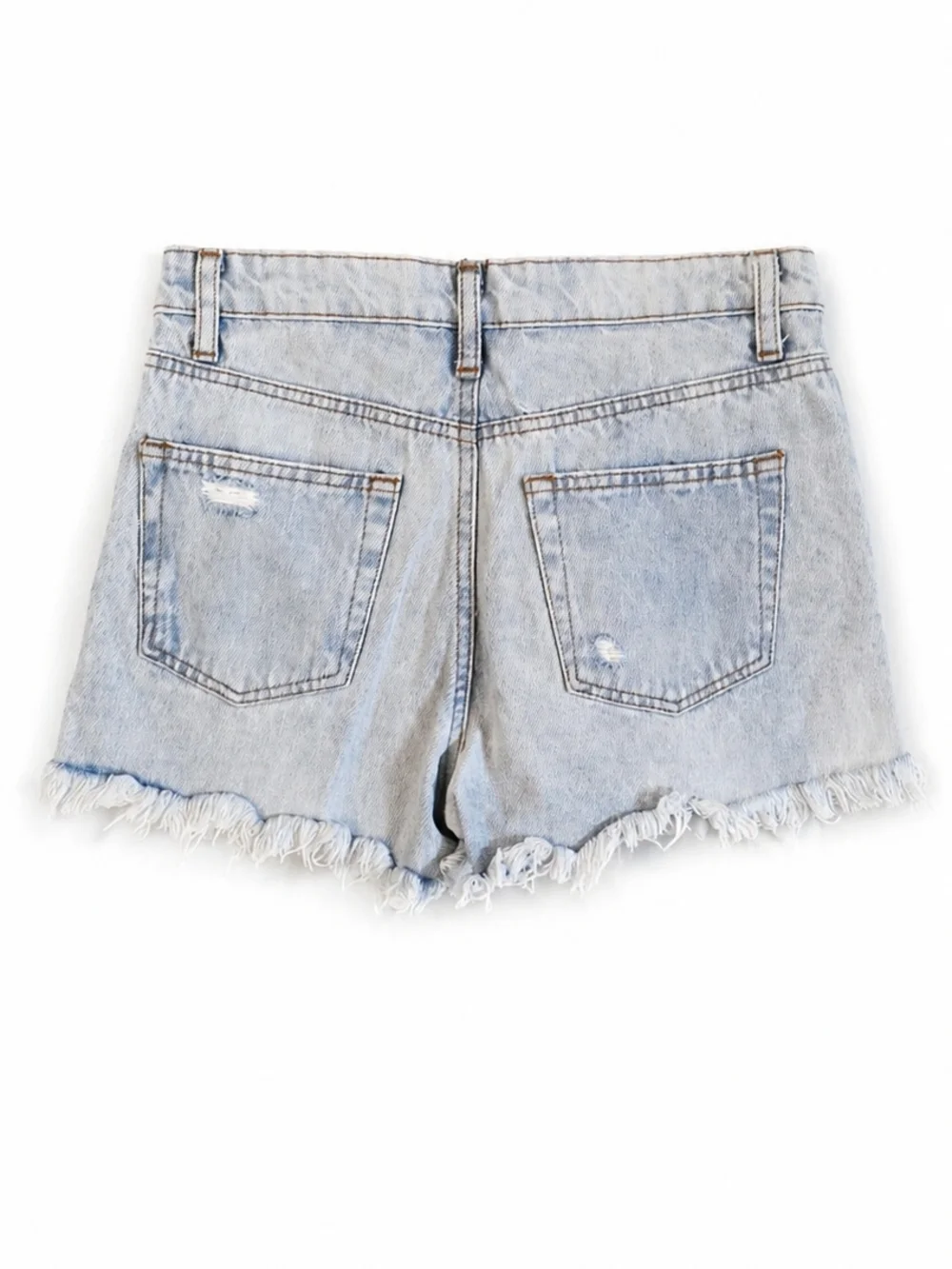 •Vanilla Star Vintage High Rise Destroyed Shorts